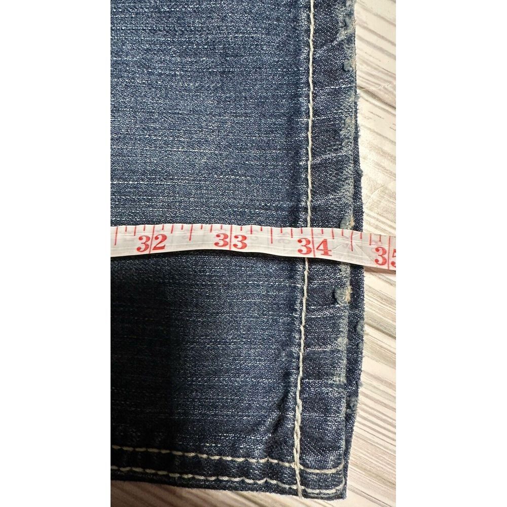 Cruel Denim Women's Mid Rise Distressed Abby Bootcut Denim Jeans Size‎ 29/7L New - Picture 9 of 9